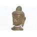 God Buddha Head statue idol brass figure Home Decorative Gift 2.6 inch Tall